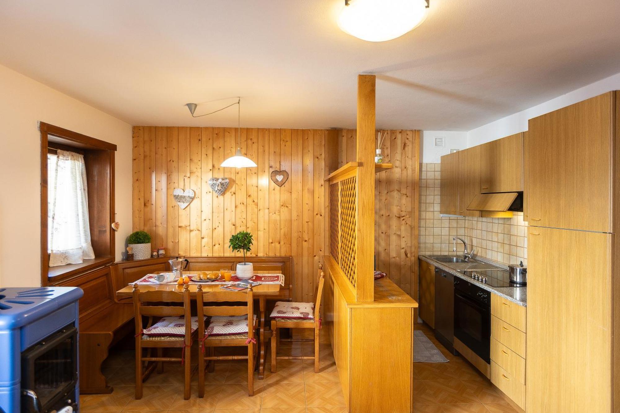 Ciasa De Vich Apartment Vigo di Fassa Luaran gambar
